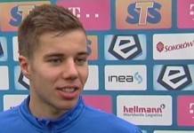 Niklas Zulciak w kadrze pierwszego zespołu Lecha
